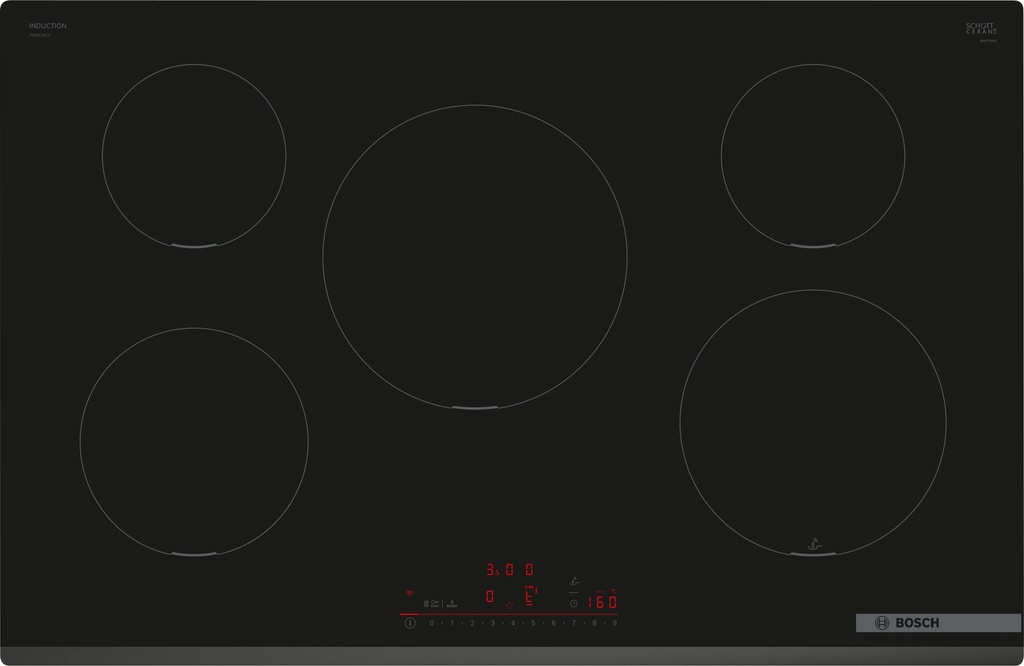 BOSCH Kookplaat HC - Serie 6 Inductie 80 cm, P