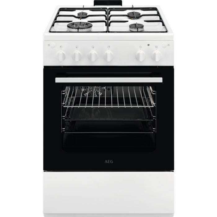 AEG Fornuis gas wit A