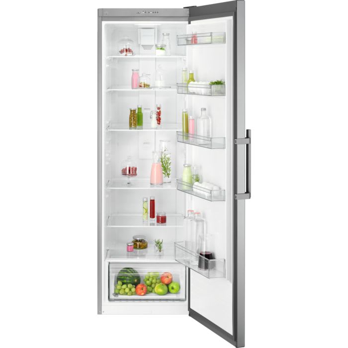 AEG Koelkast vrijstaand 186x60cm inox E