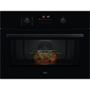 AEG Oven combi micro Compact 45cm zwart glas