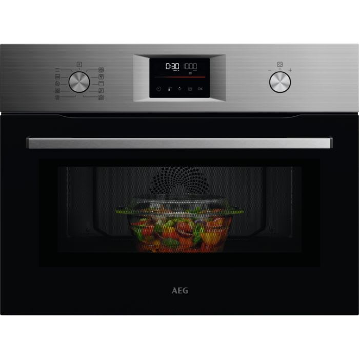 AEG Oven combi micro Compact 45cm inox