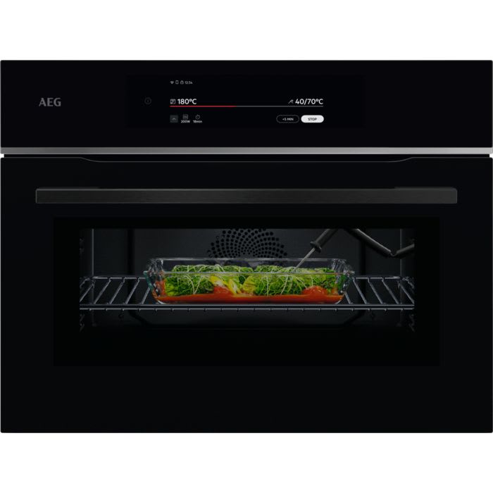 AEG Oven Compact 9000 45cm zwart
