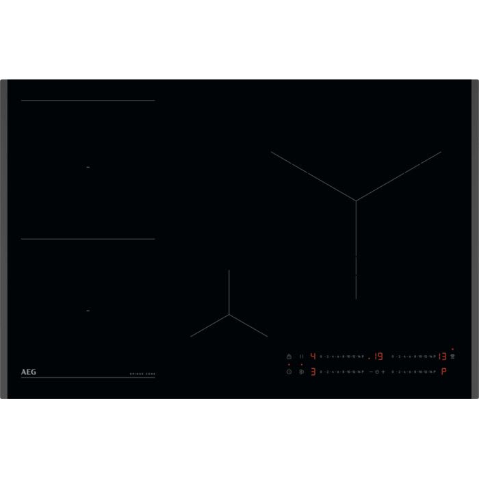 [TO84IU0FFB] AEG Inductiekookplaat 80cm bridge facetrand