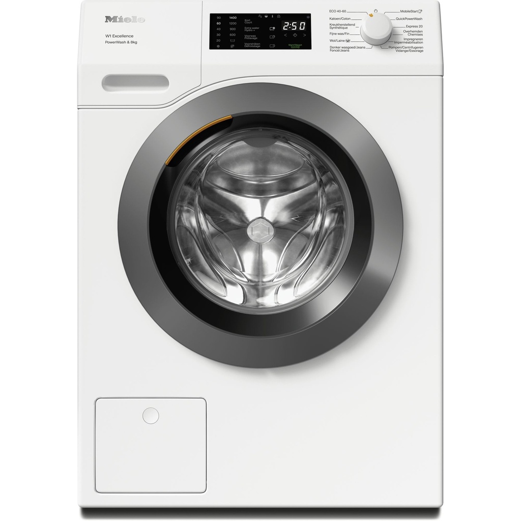 [WEB375WPS] MIELE Wasmachine 8kg, 1400t A-20%