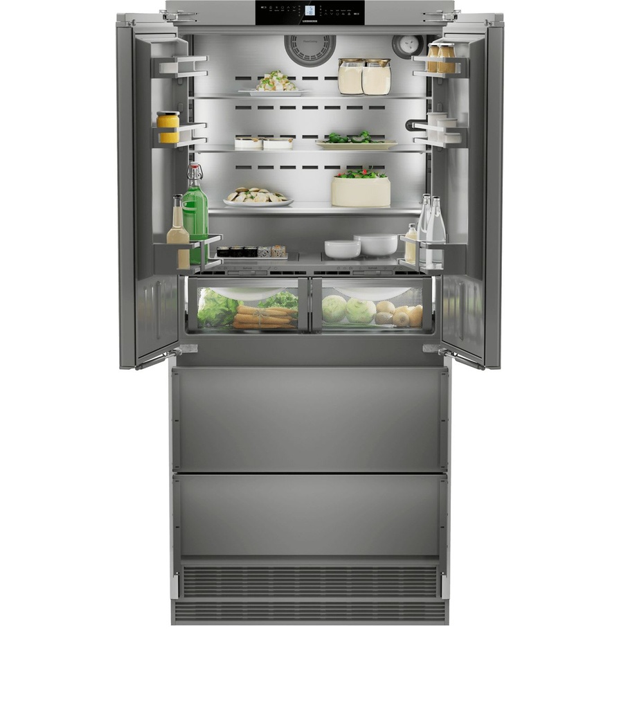 [ECBNE8872-20] LIEBHERR Inbouwbottomfreezer 203cm  363L/160L E