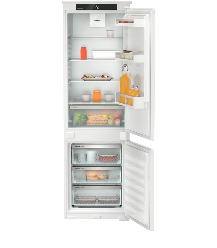 [ICNSD5103-22] LIEBHERR Inbouwbottomfreezer 178cm  183L/70L D