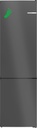 BOSCH Koelkast Combi bottom 203cm zwart A