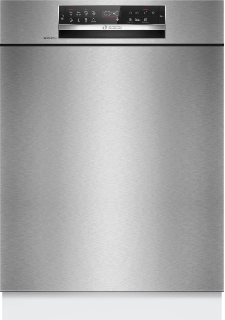 [SMU6ECS12E] BOSCH Vaatwas onderbouw inox front besteklade
