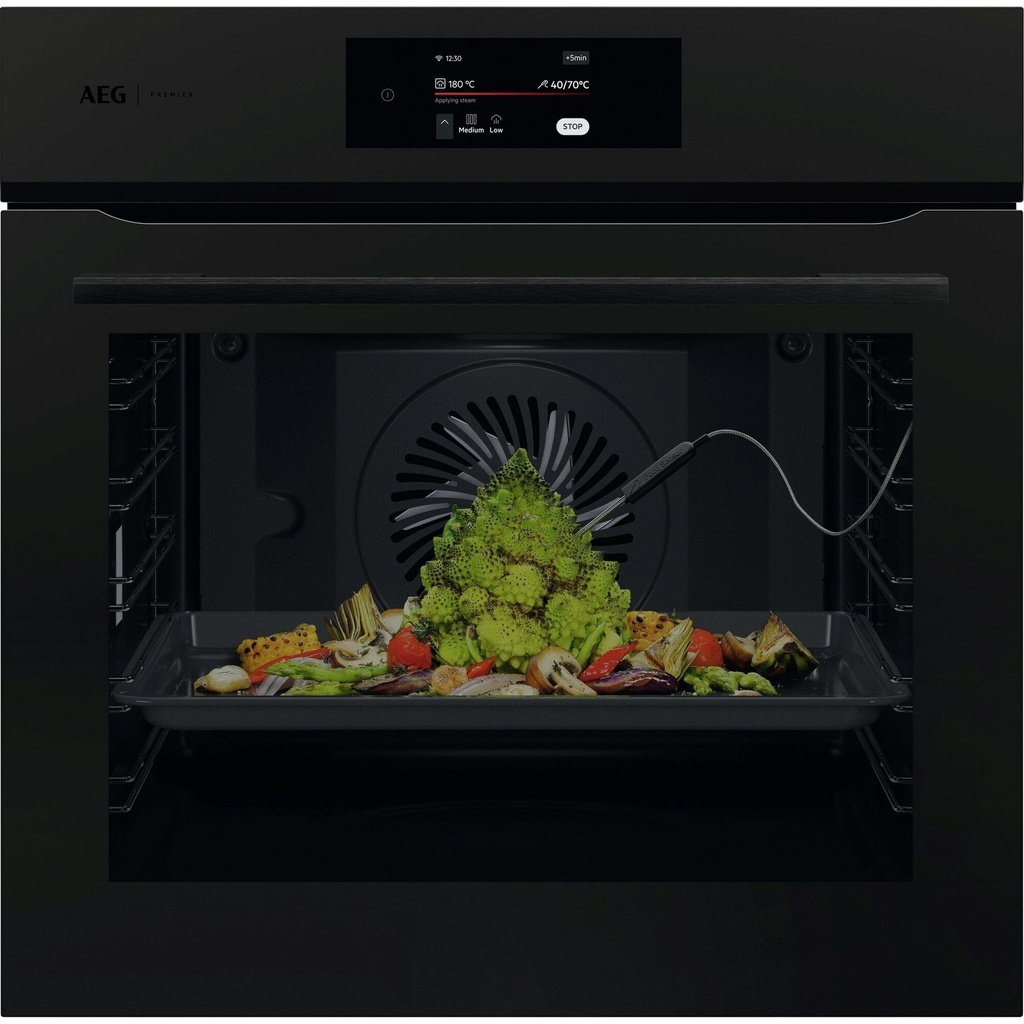 [BP7200T] AEG Heteluchtoven pyrolyse mat zwart