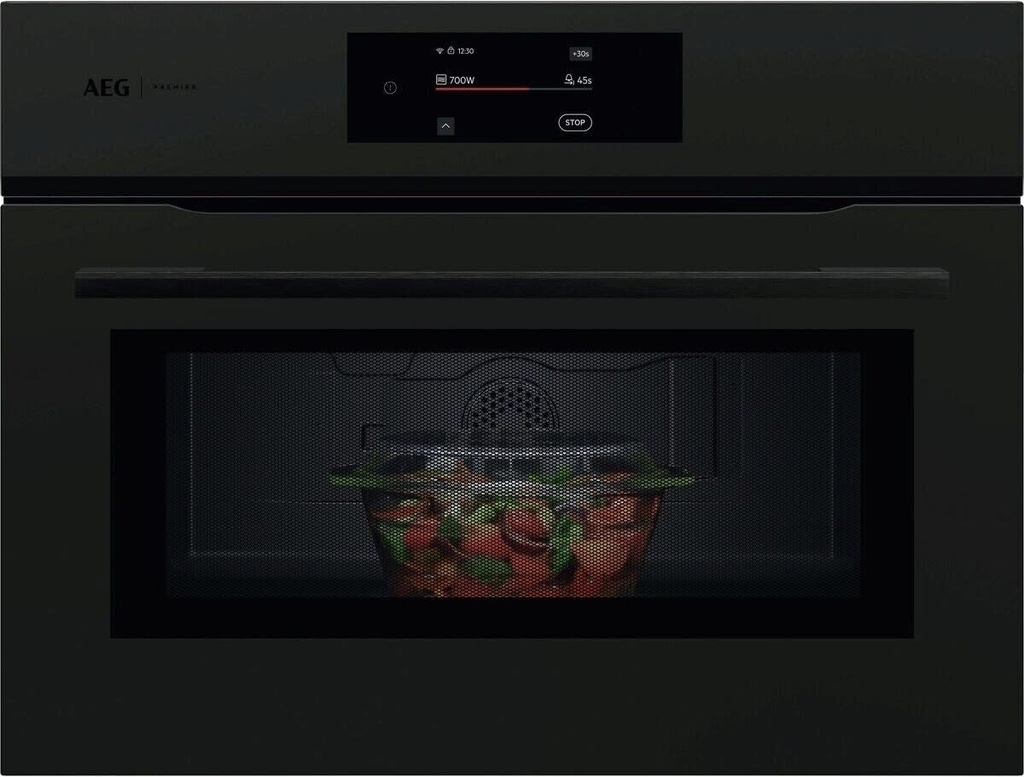 AEG Microgolfoven 7000 Duo 45cm MattBlack