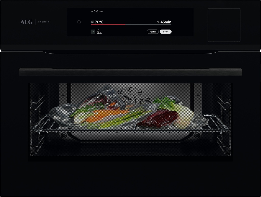 [CS9900B] AEG Stoomoven Compact 45cm ProBlack A+