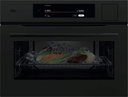 AEG Stoomoven Compact 45cm MattBlack A+