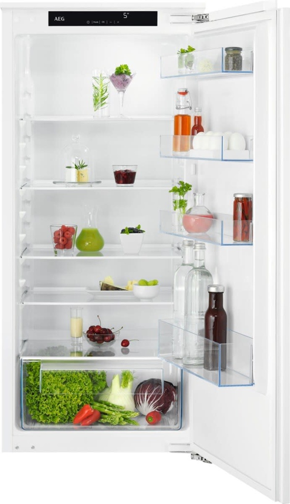 AEG Koelkast inb 122cm deur op deur E