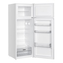 WHIRLPOOL Vrijstaande koelkast Combi-top 143cm