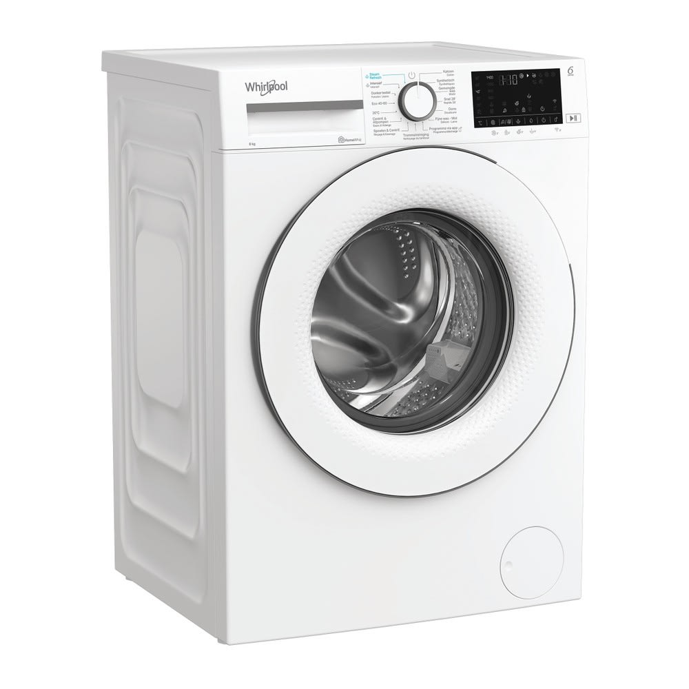 WHIRLPOOL Wasmachine 8kg 1400t 6th Sense A-10%