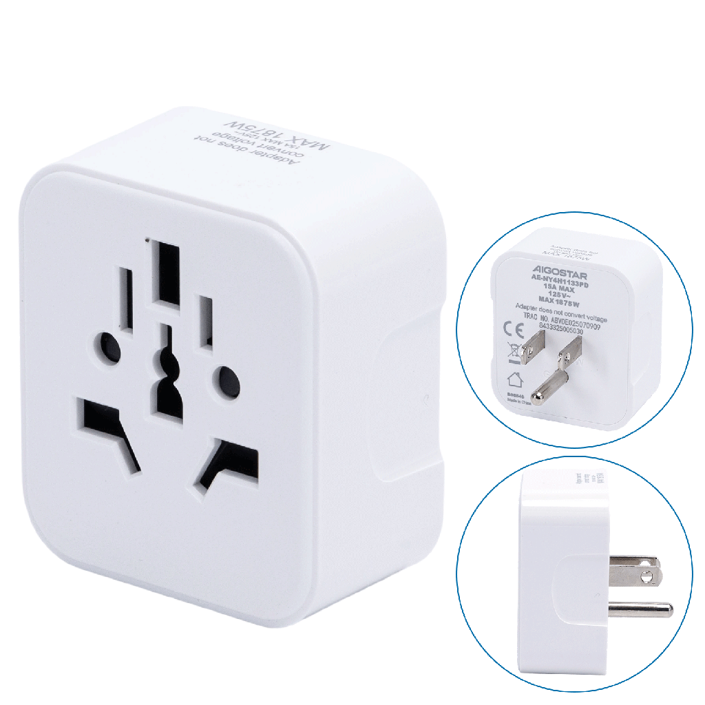 [B20102ABVD] Aigostar Reisadapter
