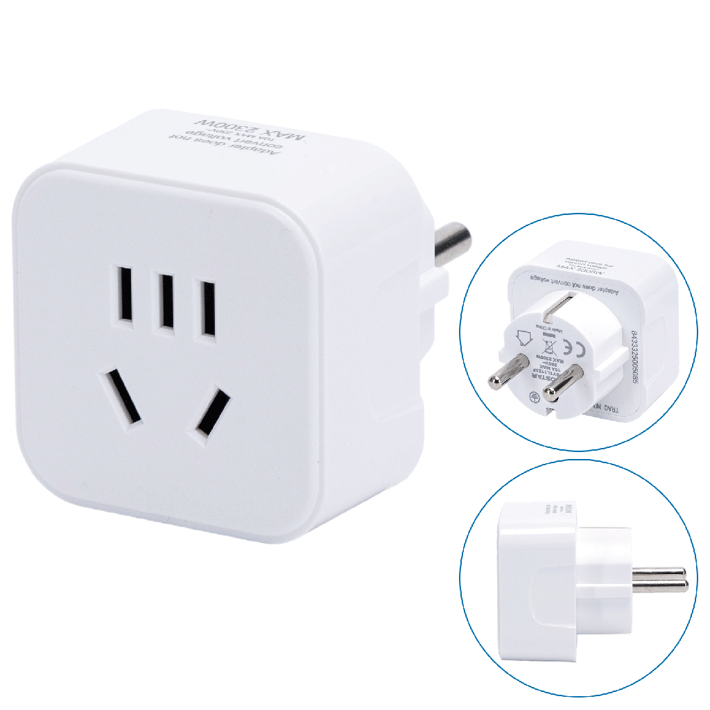 [B20102ABVI] Aigostar Reisadapter