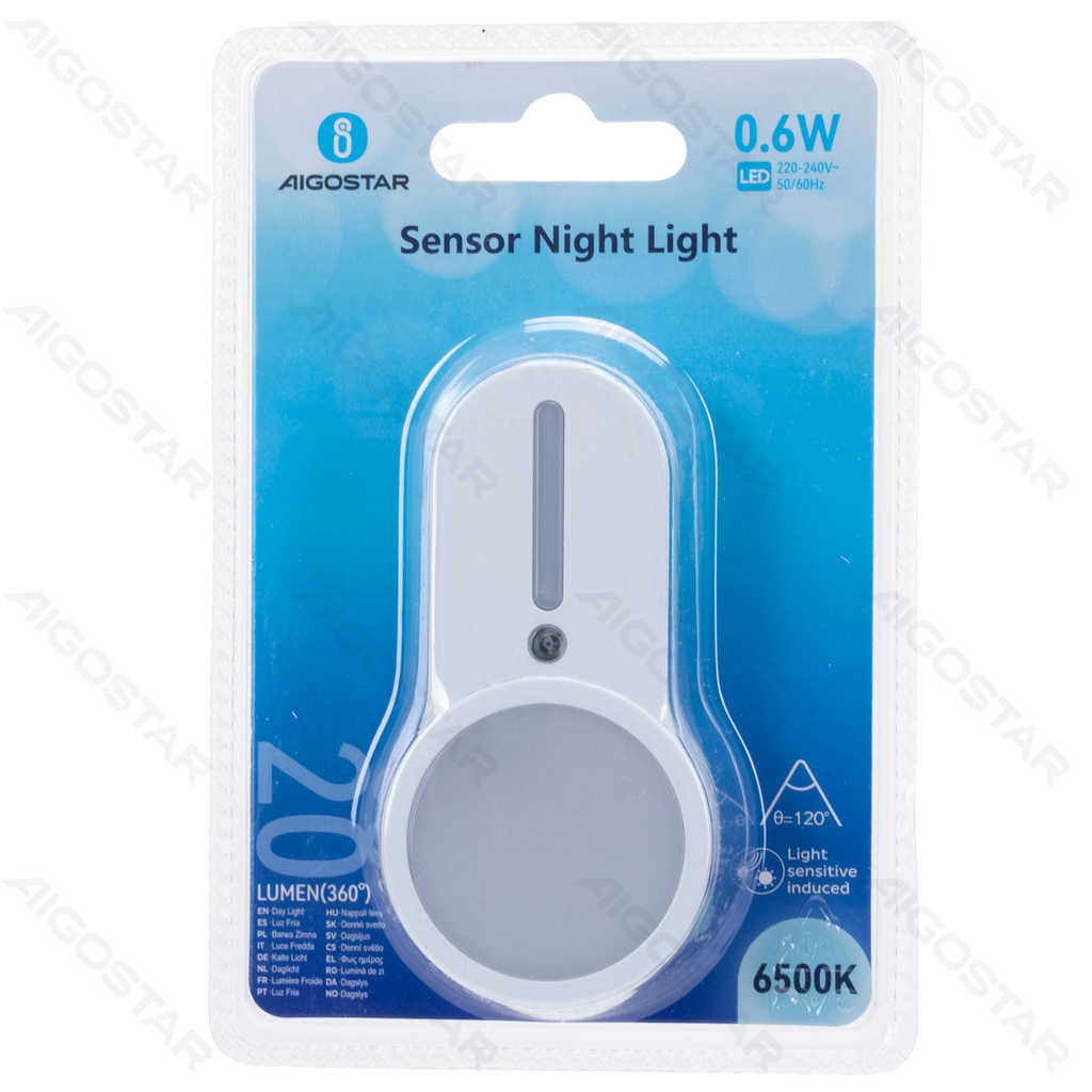 [B103083TC] LED Nachtlicht Sensor 0,6W 6500K