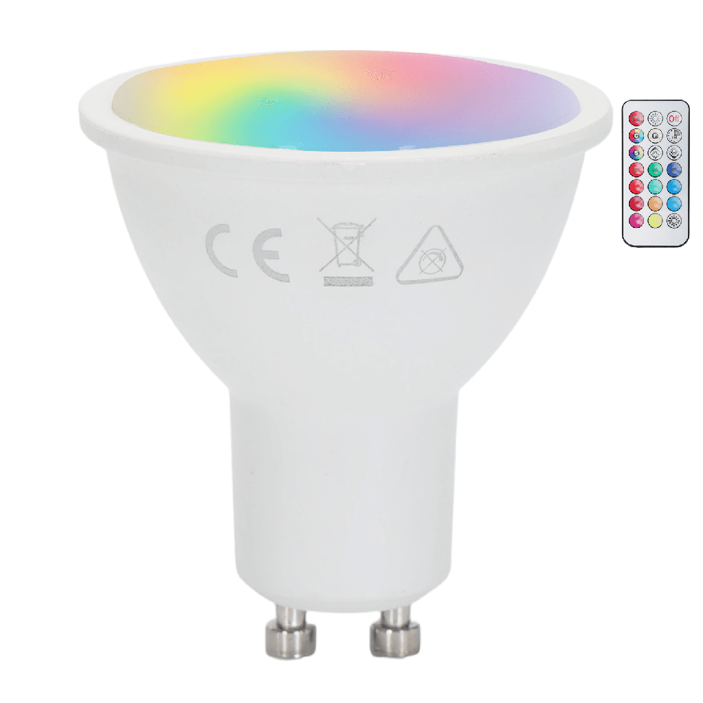 LED Bulbs GU10,4.8W RGB