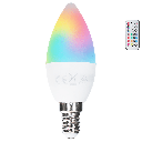 LED Bulbs C37 E14,4.8W RGB