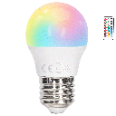 Aigostar LED Bulbs G45 E27,4.8W RGB