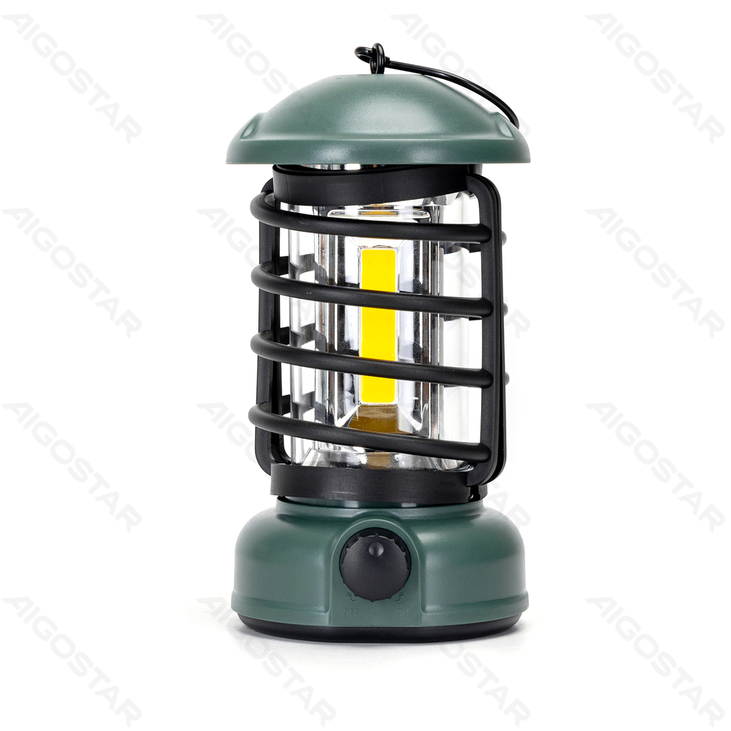 [B10501LV6] Lanterne de camping dimmable avec bouton 3 piles AA