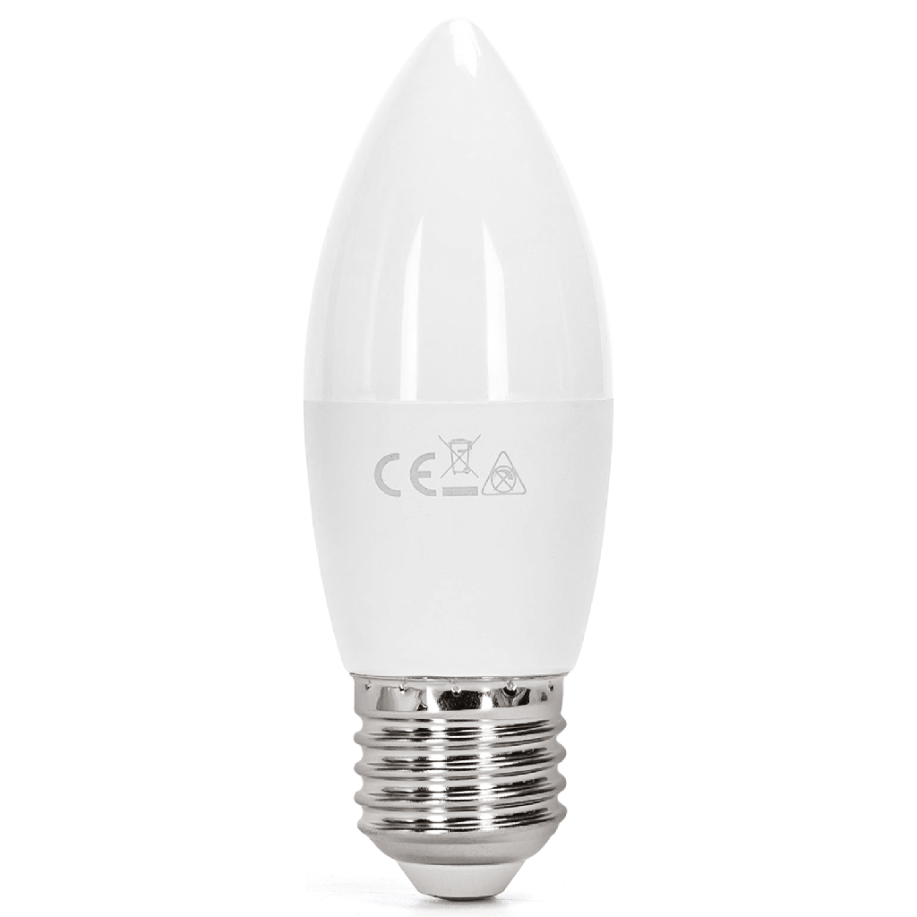 Ampoules LED C37 E27,8W 6500K