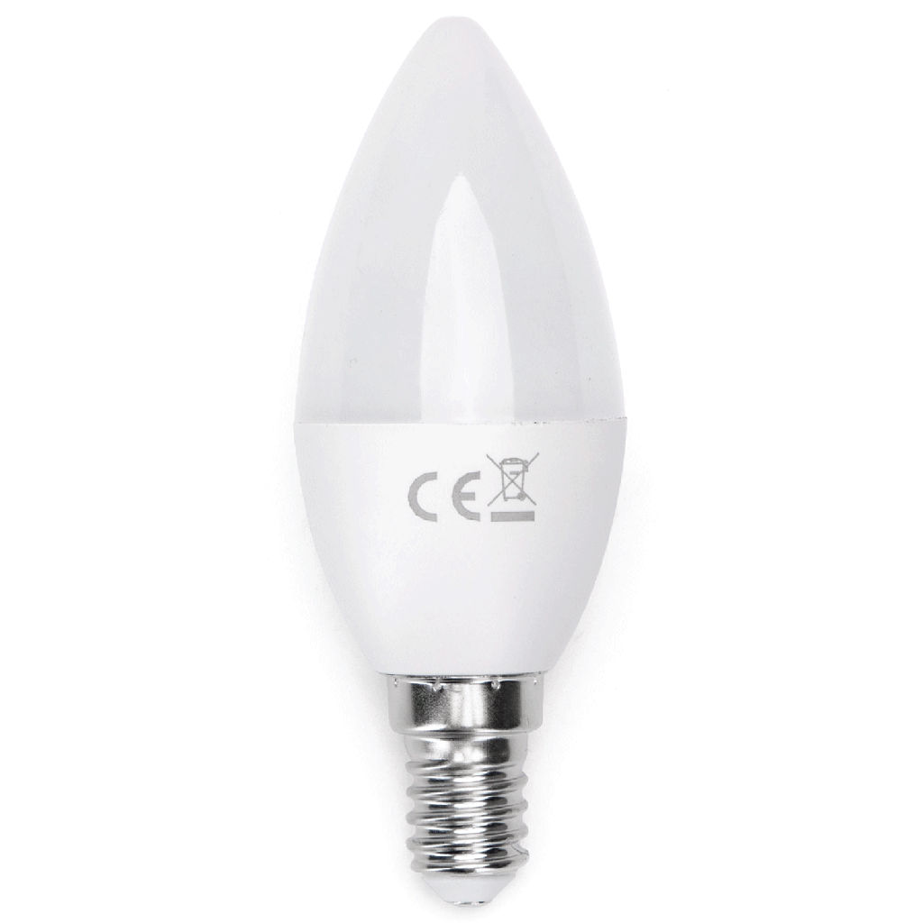 LED Bulbs C37 E14,8W 4000K