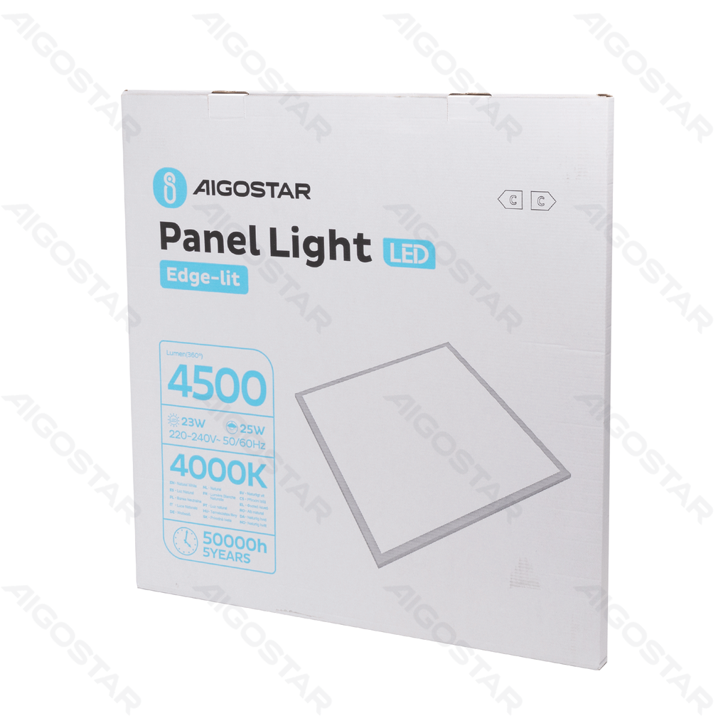 [B104062L3] LED Paneelverlichting Edge-lit Natuurlijk Licht Wit 25W 60x60cm