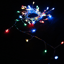 3AA Batterij Lichtsnoer Koperdraad Vuurwerklampjes RGBY 1.5m IP44 Binnen/Buiten