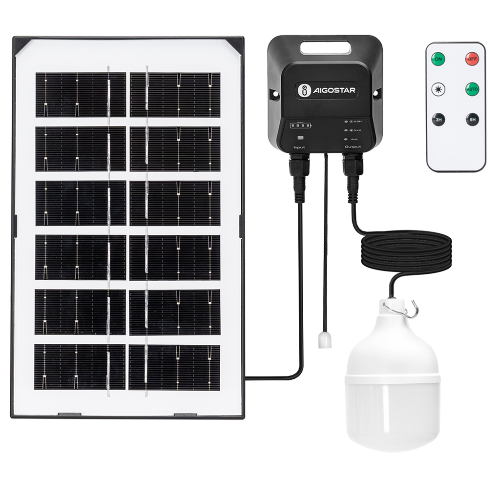 [B1020134N] Aigostar Lamp op zonne-energie