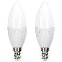 Aigostar LED lamp C37,11W 3000K 1060lm E14,2pcs