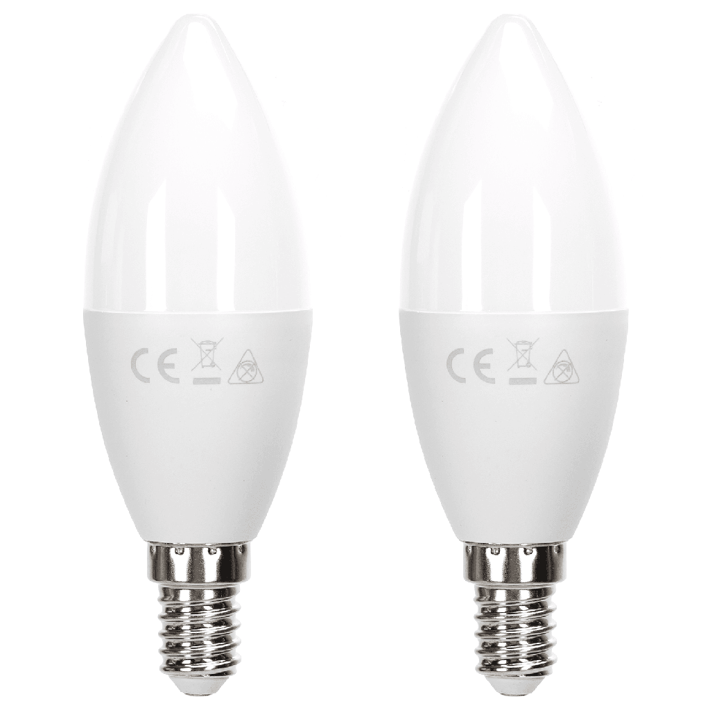 [B1010526U] Aigostar LED lamp C37,11W 6500K 1060lm E14,2pcs