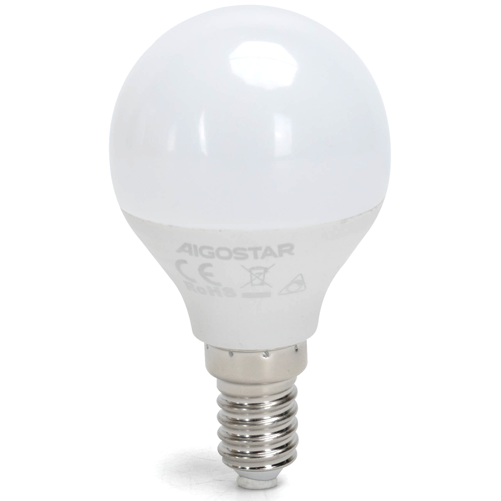 Aigostar Dimbare LED-lamp G45 E14 4,9W 2700K