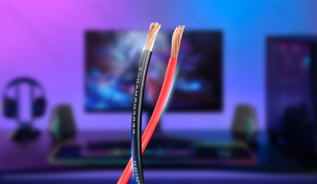 Audiokabel 2G0 75mm² 20M rood en zwart
