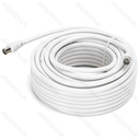 Aigostar RG6U TV-kabel met male-to-male connectoren en accessoires 15m