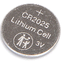 Button Cell CR2025 3V 5pcs