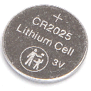 Knoopcelbatterij CR2025,3V 2st