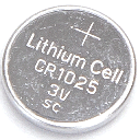 Button Cell CR1025 3V 2pcs