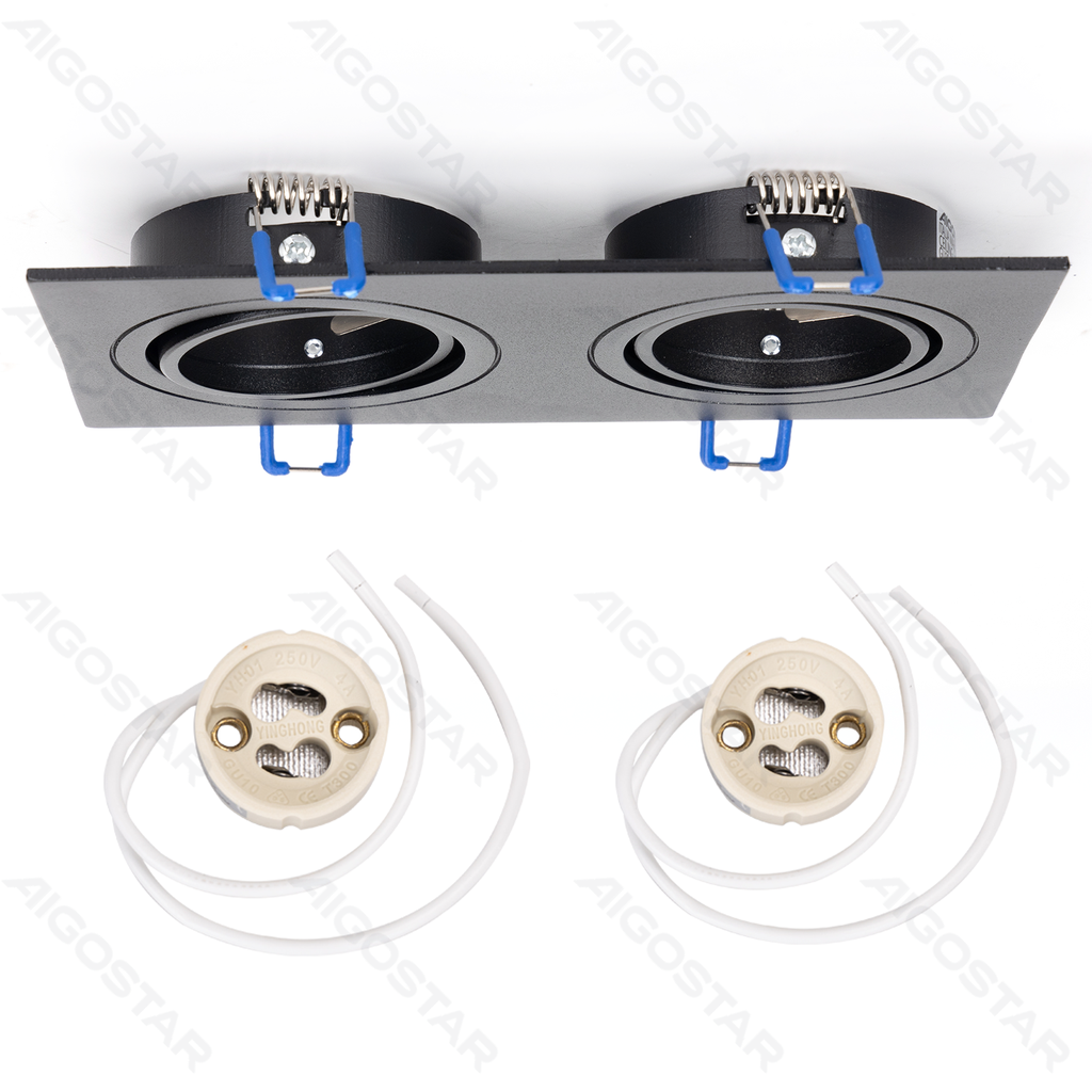 Ceiling Light Ring + GU10 Lamp Holder