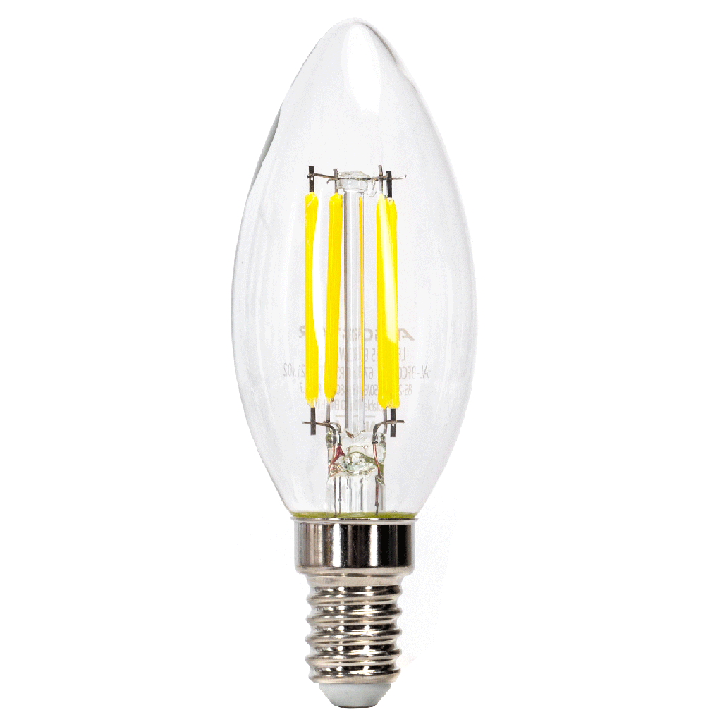 [B10106QQ0] Aigostar LED Gloeilamp (Helder) C35 E14,8W