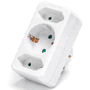 Aigostar Duitse stopcontactsplitter 1 naar 3
