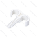 PVC-buisklem met dubbele haak en expansieschroef Φ 16 mm