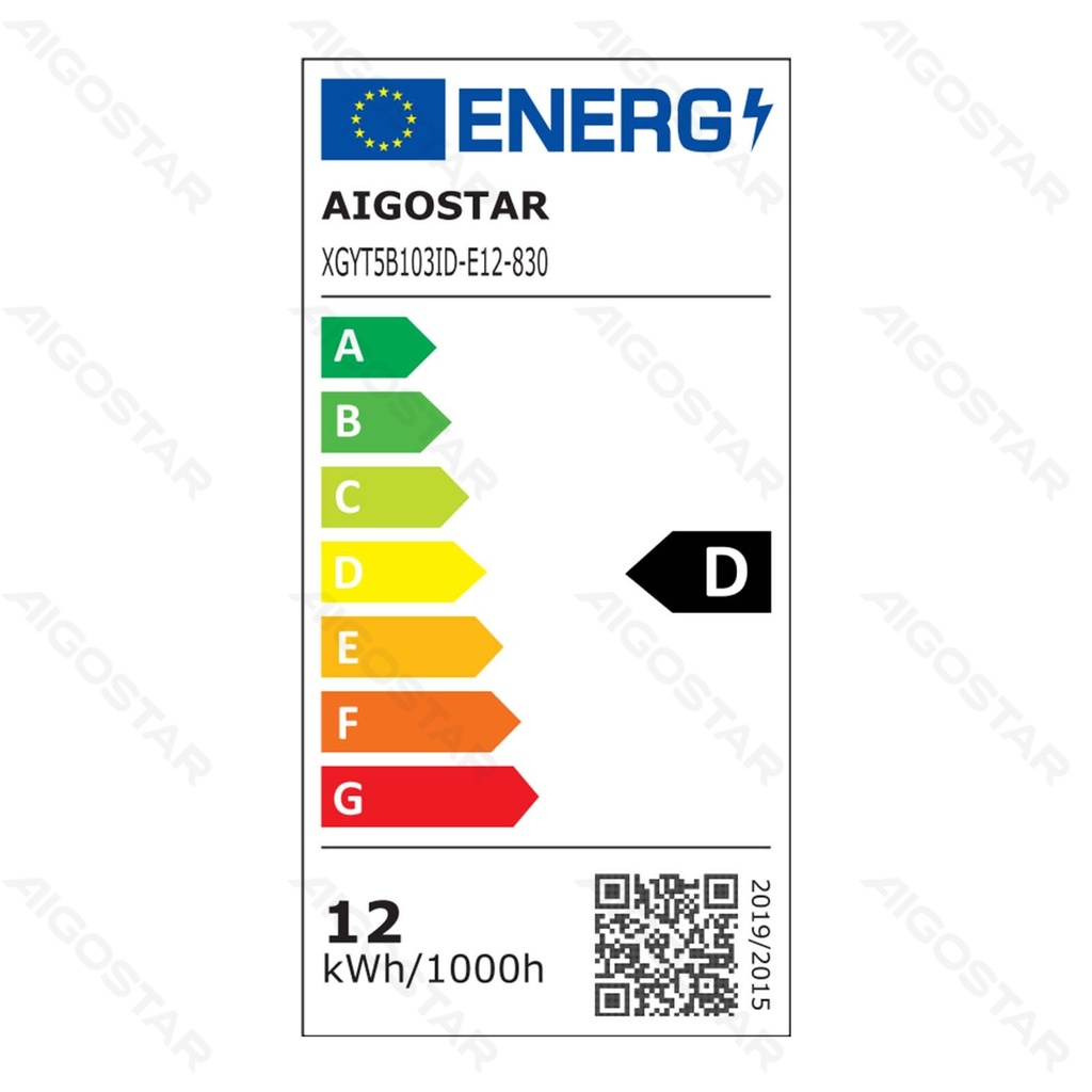 Aigostar T5 lamp met beugel 12W 0,9m 3000K 150lm/W