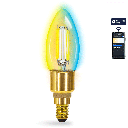Intelligente Bluetooth Mesh-Glühbirne C35 4.5W CCT