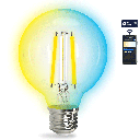 Aigostar Bluetooth Mesh Smart Filament Lamp G80,6W CCT