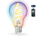 Aigostar Bluetooth Mesh Smart Filament Lamp A60,4.9W RGBW