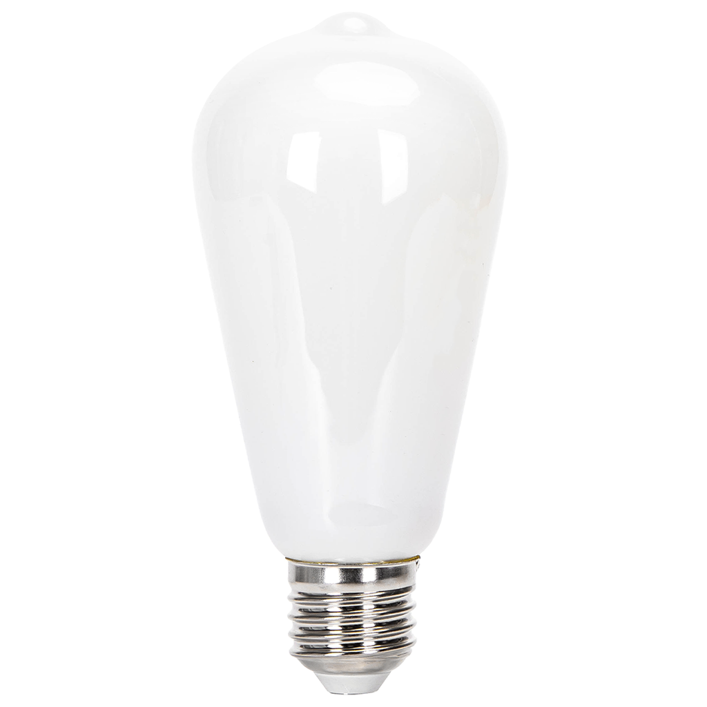 LED melkwitte lampenkap gloeilamp ST64 E27,4W
