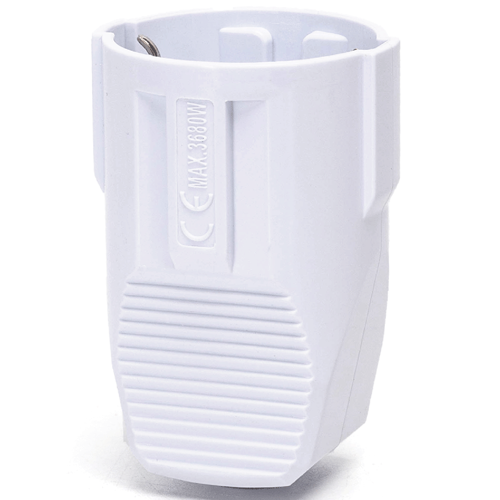 [B20103O97] German Wirable Socket 16A White