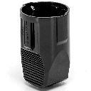 Duits stopcontact zonder kabel 16A zwart